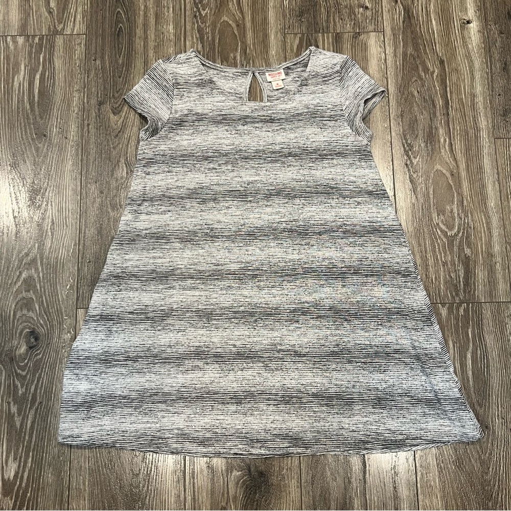 🍀 3/$30 Mossimo Heathered Grey T-Shirt Dress